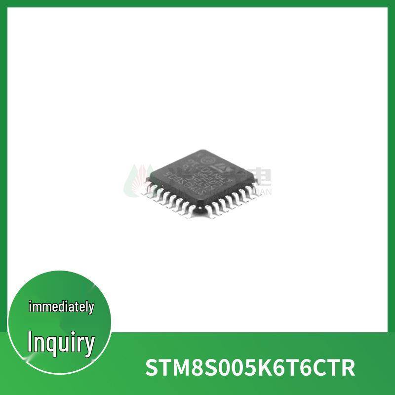 8-Bit STM8 Microcontroller with 32KB Flash - STM8S005K6T6 by STMicroelectronics
8-Bit STM8 Microcontroller with 32KB Flash - STM8S005K6T6 by STMicroelectronics
