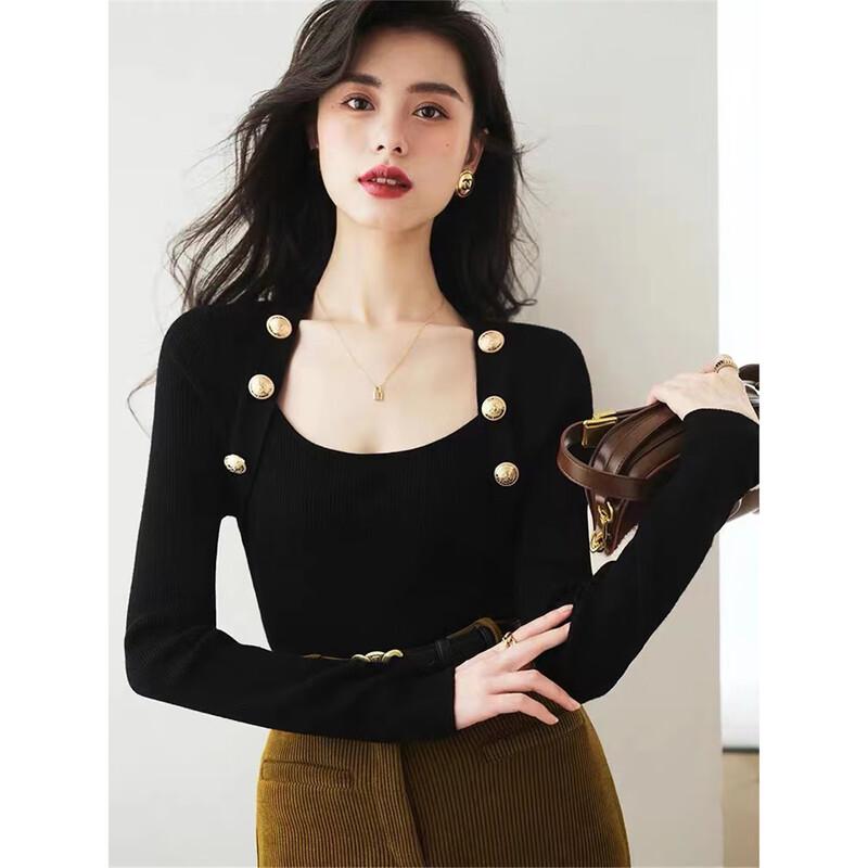Firstview Women s Long-Sleeve Casual Knitted Sweater One Size
Firstview Women s Long-Sleeve Casual Knitted Sweater One Size