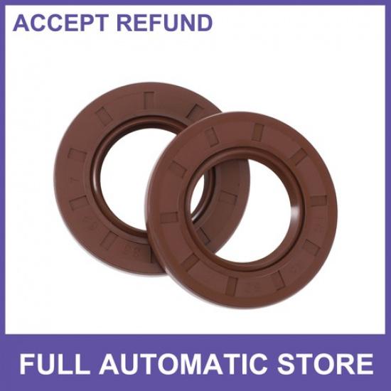 Oil Seal Seal Ring Rotary Shaft Seal FKM Rubber 35x62x7mm Brown 2Pcs
Oil Seal Seal Ring Rotary Shaft Seal FKM Rubber 35x62x7mm Brown 2Pcs
