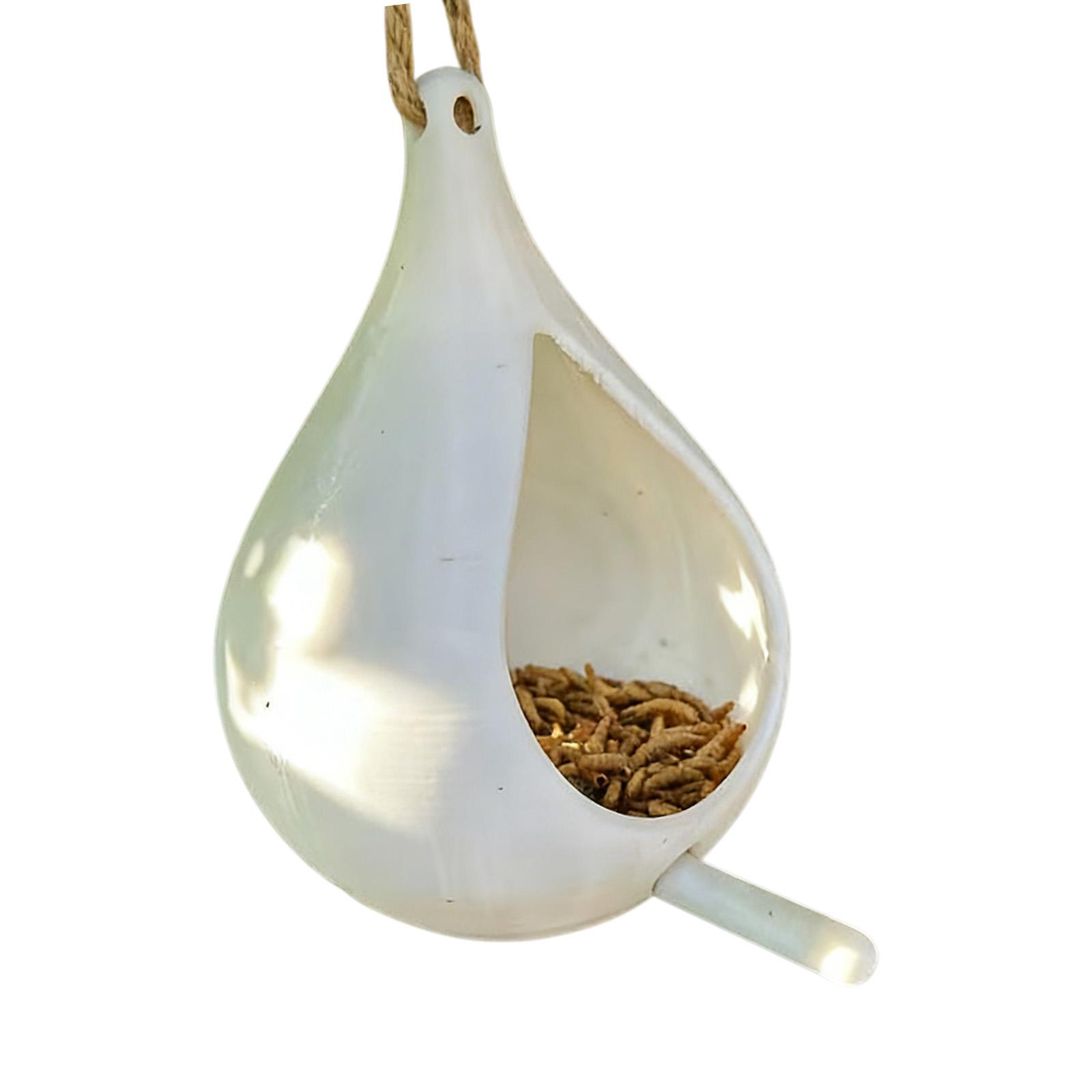 Plastic Hanging Bird Feeder For Outdoor Use With Quick Installation Feeding Station for Garden Yard Feeding Solution білий
Plastic Hanging Bird Feeder For Outdoor Use With Quick Installation Feeding Station for Garden Yard Feeding Solution білий
