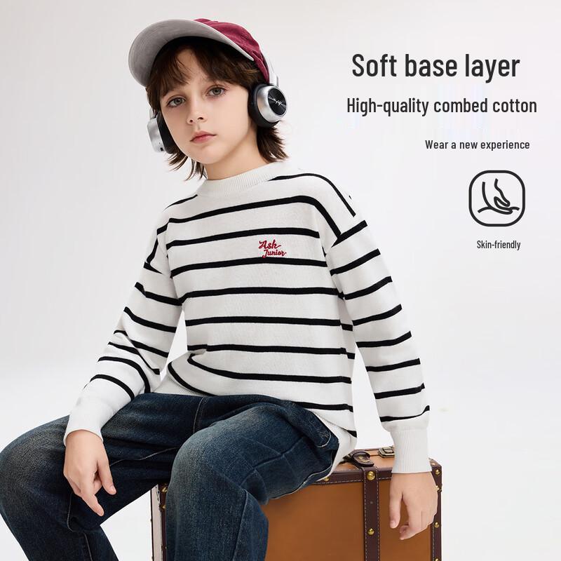 ASK JUNIOR Kids Round Neck Pullover Sweater 110
ASK JUNIOR Kids Round Neck Pullover Sweater 110