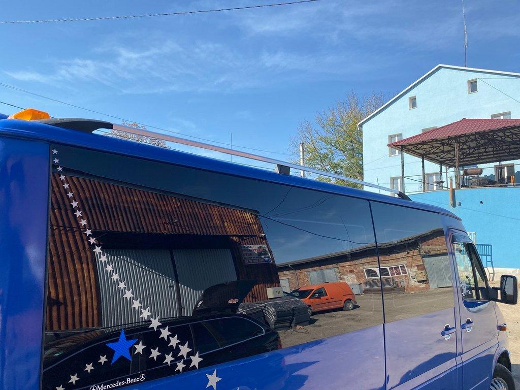 Рейлінги DD (2 шт, алюм) 265 см, Хром, пластикова ніжка для Mercedes Sprinter W901/902/903/904/905 1995-2006 рр.
Рейлінги DD (2 шт, алюм) 265 см, Хром, пластикова ніжка для Mercedes Sprinter W901/902/903/904/905 1995-2006 рр.
