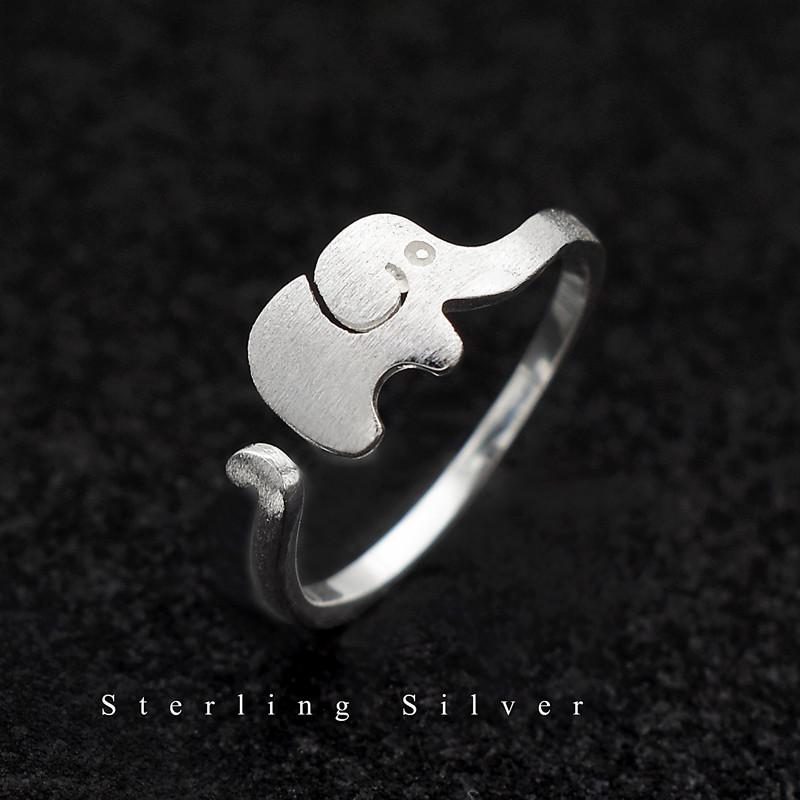 Buyee 925 Sterling Silver Cute Ring Finger Cat Elephant Sweet Open Ring for Women Unique Fashion Animal Fine Jewelry Circle resizable
Buyee 925 Sterling Silver Cute Ring Finger Cat Elephant Sweet Open Ring for Women Unique Fashion Animal Fine Jewelry Circle resizable