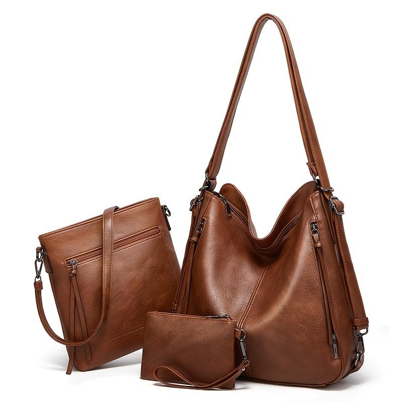 Manufacturer s Cross border Women s Bag New 2026 European and American Fashi Shoulder Bag Three piece Set Tote Bag Tidal Flow
Manufacturer s Cross border Women s Bag New 2026 European and American Fashi Shoulder Bag Three piece Set Tote Bag Tidal Flow