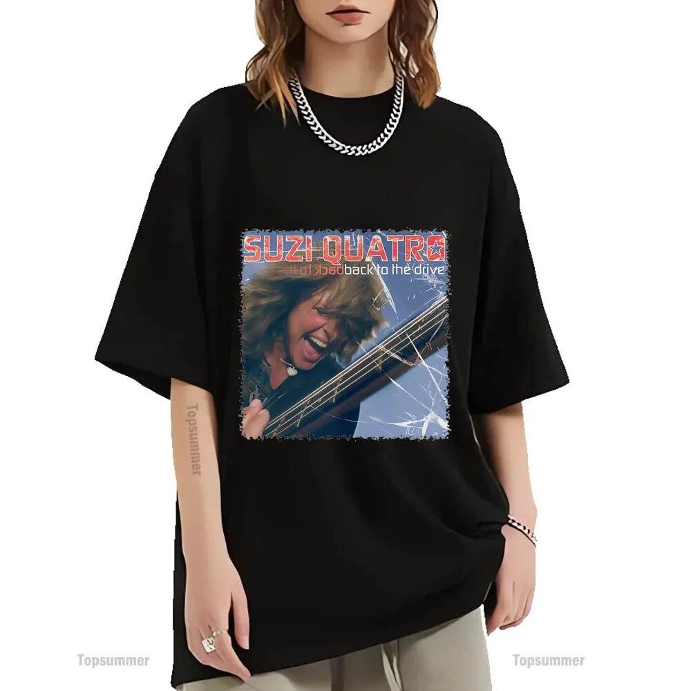 Футболка Back To The Drive Album Suzi Quatro Tour, женская крутая уличная одежда, черные футболки, хлопковый топ унисекс
Футболка Back To The Drive Album Suzi Quatro Tour, женская крутая уличная одежда, черные футболки, хлопковый топ унисекс
