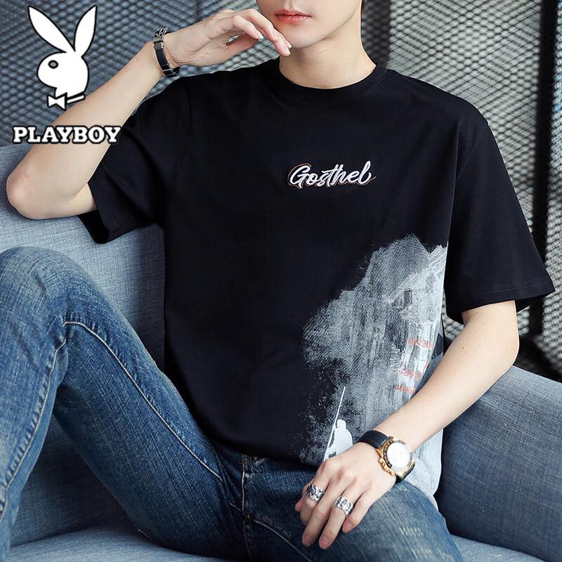 Playboy Men s Short Sleeve Casual T-Shirt 4XL
Playboy Men s Short Sleeve Casual T-Shirt 4XL