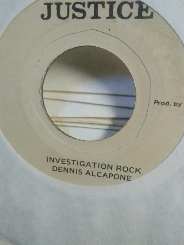 7inch Record DENNIS ALCAPONE - Investigation Rock NONE Justice Jamaica Reggae, Ska & Dub Used
7inch Record DENNIS ALCAPONE - Investigation Rock NONE Justice Jamaica Reggae, Ska & Dub Used