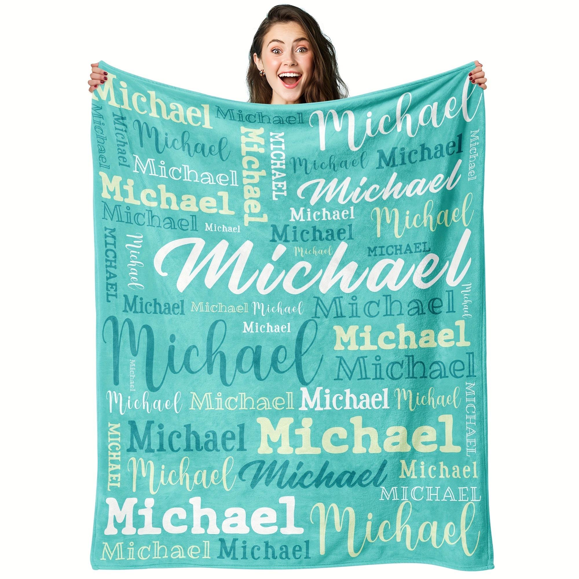 Name Customize Flannel Blanket For Kids Adult Girls Gift Picnic Travel Bed Throw Blanket Applicable All Season Black Blankets 75cmx90cm
Name Customize Flannel Blanket For Kids Adult Girls Gift Picnic Travel Bed Throw Blanket Applicable All Season Black Blankets 75cmx90cm