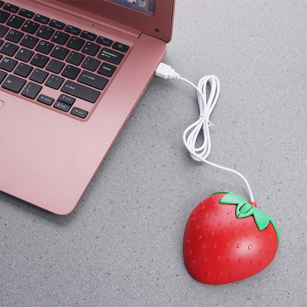 PC Computer Peripherals Ergonomic 800DPI Computer Mice 3D Strawberry Mause Wired Mouse USB Optical червоний
PC Computer Peripherals Ergonomic 800DPI Computer Mice 3D Strawberry Mause Wired Mouse USB Optical червоний