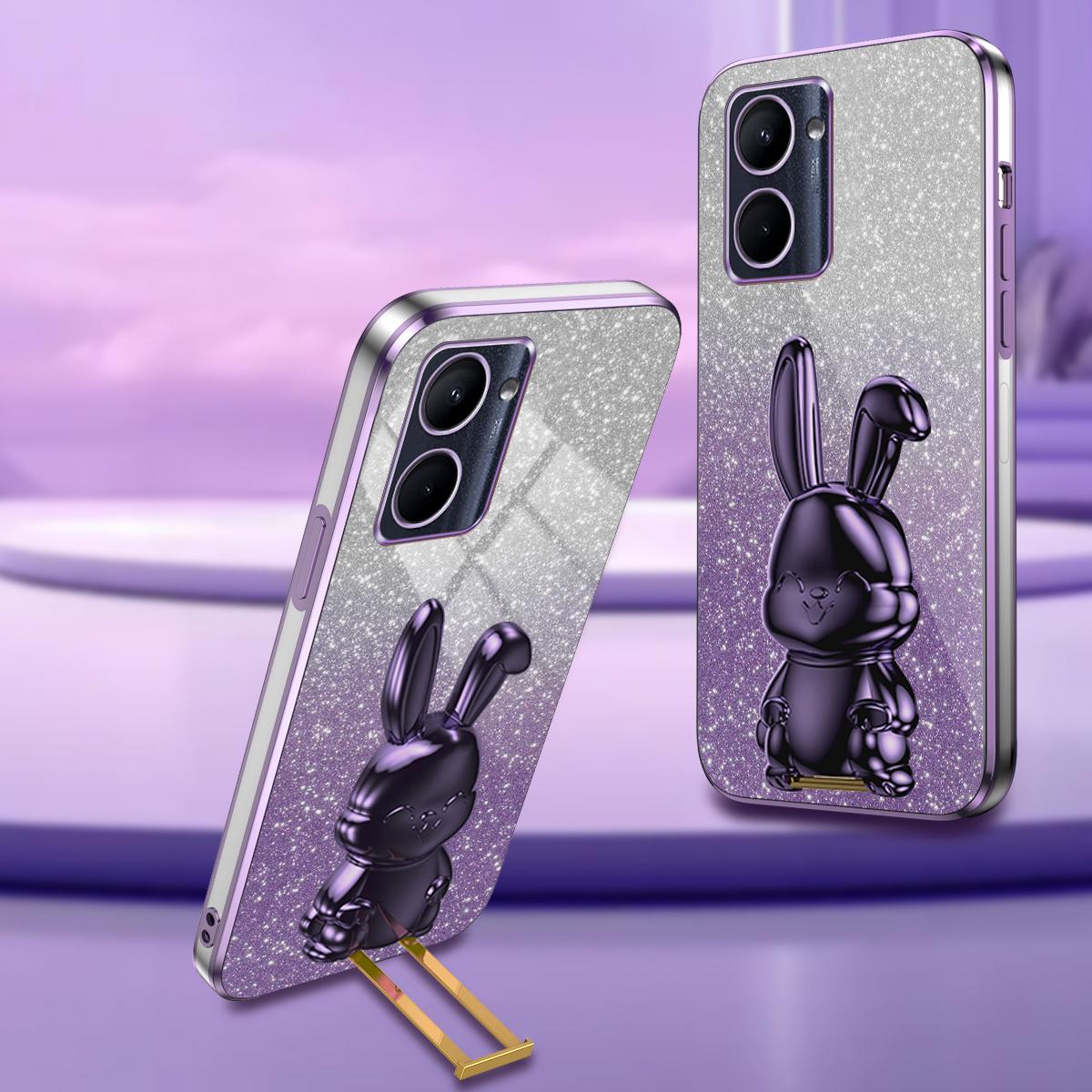 For Realme C33 4G/C33 2023 4G Rabbit Phone Case Support Kickstand PC+TPU Protective Cover Pink
For Realme C33 4G/C33 2023 4G Rabbit Phone Case Support Kickstand PC+TPU Protective Cover Pink