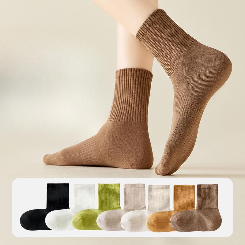 Women s Autumn 90 Degrees Right Angle 7A Antimicrobial Deodorant Wicker Breathable Mid Tube Socks 1 pair чорний
Women s Autumn 90 Degrees Right Angle 7A Antimicrobial Deodorant Wicker Breathable Mid Tube Socks 1 pair чорний