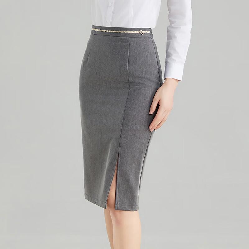 Teluoman Women s Professional Gray Midi Pencil Skirt XL
Teluoman Women s Professional Gray Midi Pencil Skirt XL