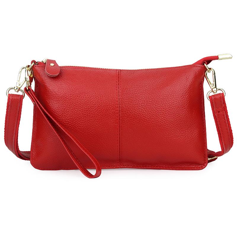 Genuine Leather Women s Crossbody Bag with Wrist Strap - Top Layer Cowhide Shoulder Bag яскраво-червоного кольору
Genuine Leather Women s Crossbody Bag with Wrist Strap - Top Layer Cowhide Shoulder Bag яскраво-червоного кольору