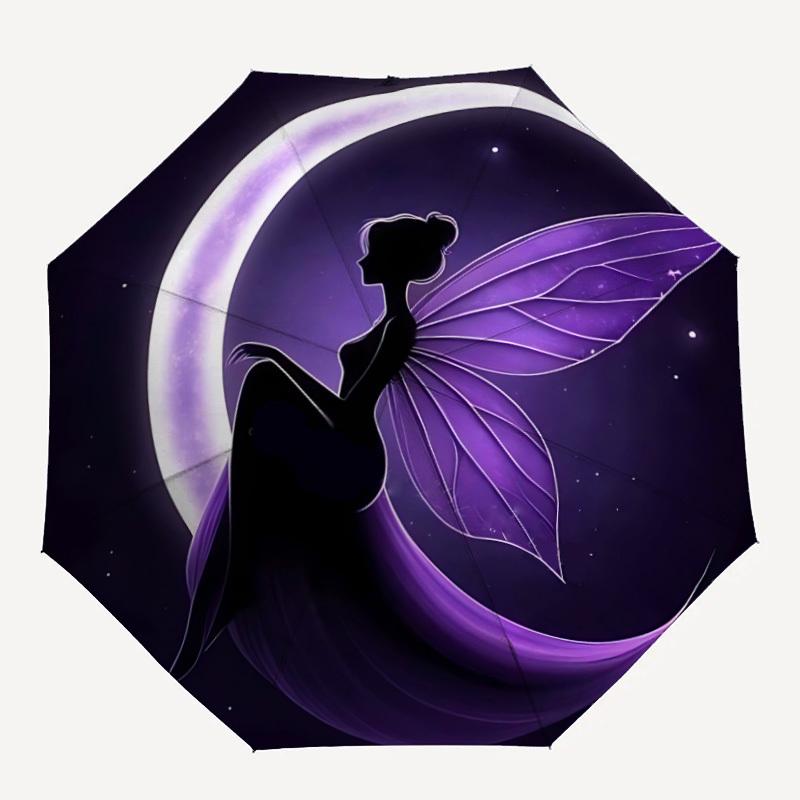 1pc Moon Fairy Automatic Folding Umbrella - Compact 8-Rib Design, Durable Plastic & Iron, Lightweight for Outdoor Daily Use239
1pc Moon Fairy Automatic Folding Umbrella - Compact 8-Rib Design, Durable Plastic & Iron, Lightweight for Outdoor Daily Use239