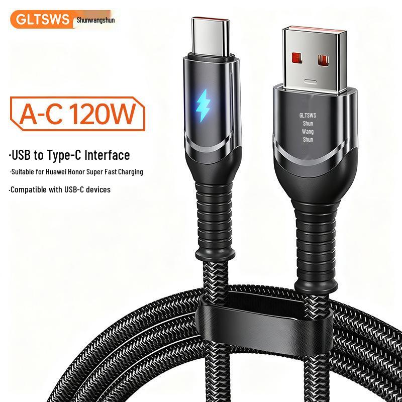 Dual-head Type-C PD 240W Fast Charging Cable for Apple 17 Air, 16, & 15 Pro Max iPhones
Dual-head Type-C PD 240W Fast Charging Cable for Apple 17 Air, 16, & 15 Pro Max iPhones
