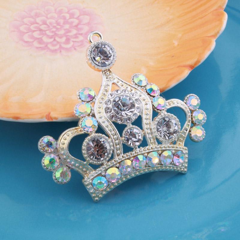 Engood 30Pcs Rhinestones Crown Button Sewing Trim & Embellishments Craft Buckles for DIY Jewelry Necklace Pendants Accessories срібний
Engood 30Pcs Rhinestones Crown Button Sewing Trim & Embellishments Craft Buckles for DIY Jewelry Necklace Pendants Accessories срібний