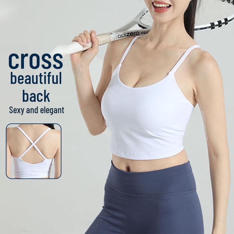 Spaghetti Strap Medium Impact Yoga Tank with Built-in Bra and Beautiful Back Design L білий
Spaghetti Strap Medium Impact Yoga Tank with Built-in Bra and Beautiful Back Design L білий