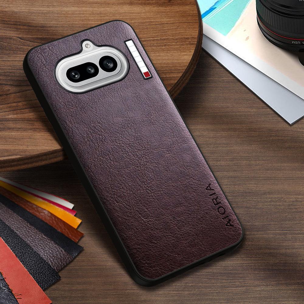 Luxury PU leather Case for Nothing Phone 4a 3 3a Pro Lite 2a Plus Business solid color design phone cover Soft TPU&Hard PC Nothing Phone (4a) Pro кавовий
Luxury PU leather Case for Nothing Phone 4a 3 3a Pro Lite 2a Plus Business solid color design phone cover Soft TPU&Hard PC Nothing Phone (4a) Pro кавовий