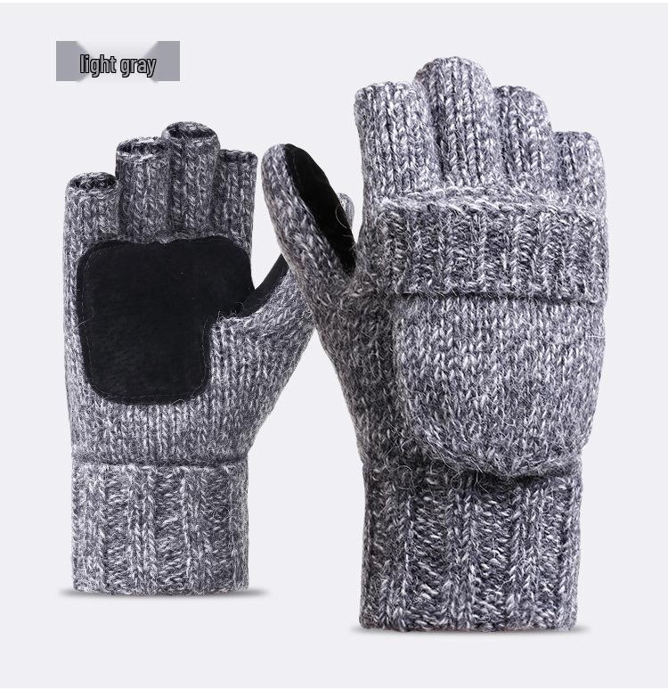 Ветрозащитные шерстяные велосипедные перчатки в корейском стиле - Полупалые, на велюровой подкладке, Унисекс для осени/зимы One Size
Ветрозащитные шерстяные велосипедные перчатки в корейском стиле - Полупалые, на велюровой подкладке, Унисекс для осени/зимы One Size