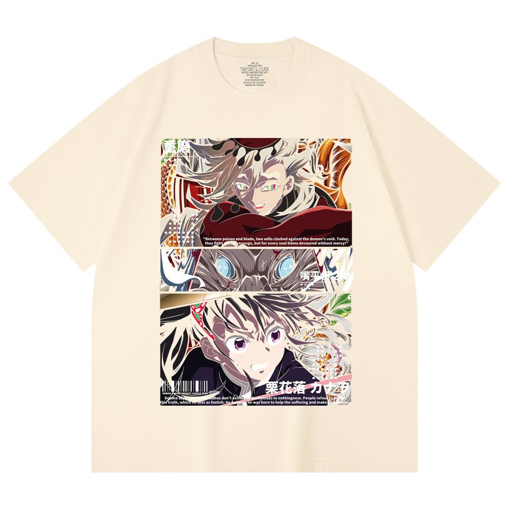 230 Gsm 100% Cotton Demon Slayer V30 Kanao x Doma Black Print Unisex Heavy Cotton T Shirt XS абрикосовый
230 Gsm 100% Cotton Demon Slayer V30 Kanao x Doma Black Print Unisex Heavy Cotton T Shirt XS абрикосовый