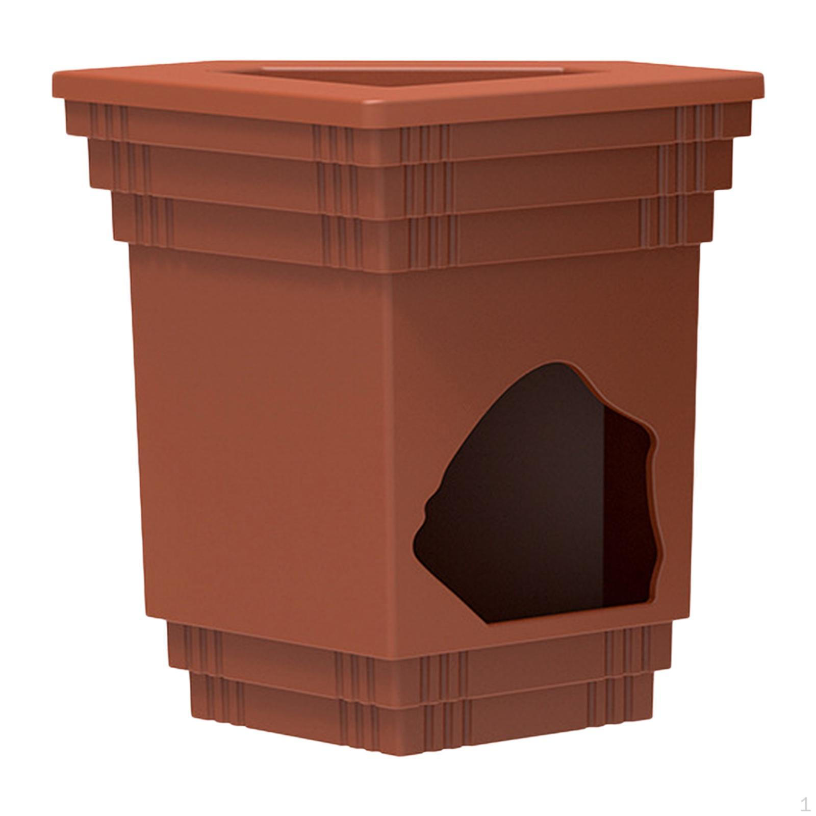 Reptile Hideout Cave Hanging Moisture Keeping Building Terrarium Habitat Shelter for Aquarium Decor зелений
Reptile Hideout Cave Hanging Moisture Keeping Building Terrarium Habitat Shelter for Aquarium Decor зелений