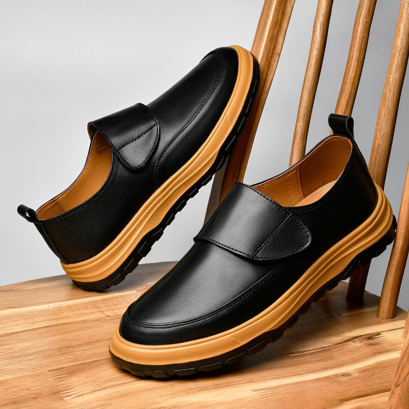 New Top Layer Cowhide Comfortable and Lightweight Loafers Men s Leather Shoes 45 чорний
New Top Layer Cowhide Comfortable and Lightweight Loafers Men s Leather Shoes 45 чорний