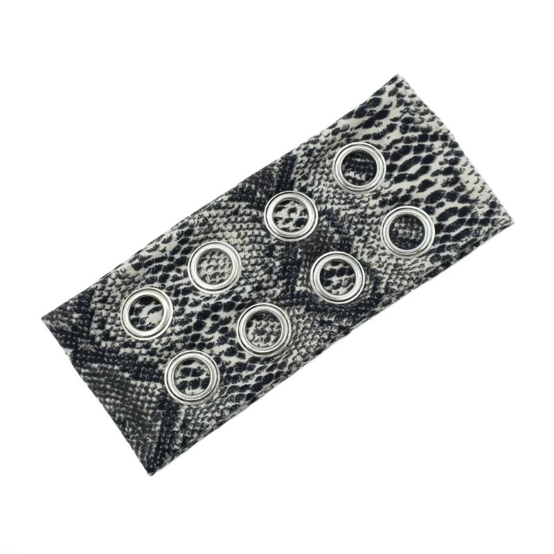 Animal Print Hollow Studded Punk Fashion Headbands for Women with Adjustable Design and Breathable Fabric Headwrap
Animal Print Hollow Studded Punk Fashion Headbands for Women with Adjustable Design and Breathable Fabric Headwrap