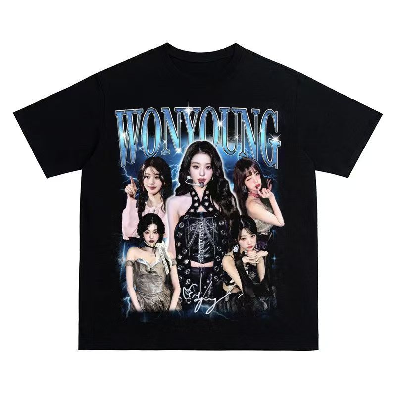Jang Wonyoung Graphic Tee - Korean Loose Fit Cotton Shirt S
Jang Wonyoung Graphic Tee - Korean Loose Fit Cotton Shirt S