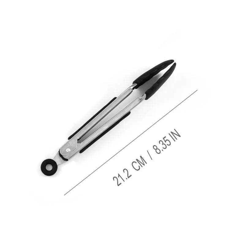 1 шт. силиконовый зажим для барбекю щипцы для гриля мясо кухонная утварь барбекю выпечка серебряные кухонные принадлежности кемпинг принадлежности для барбекю