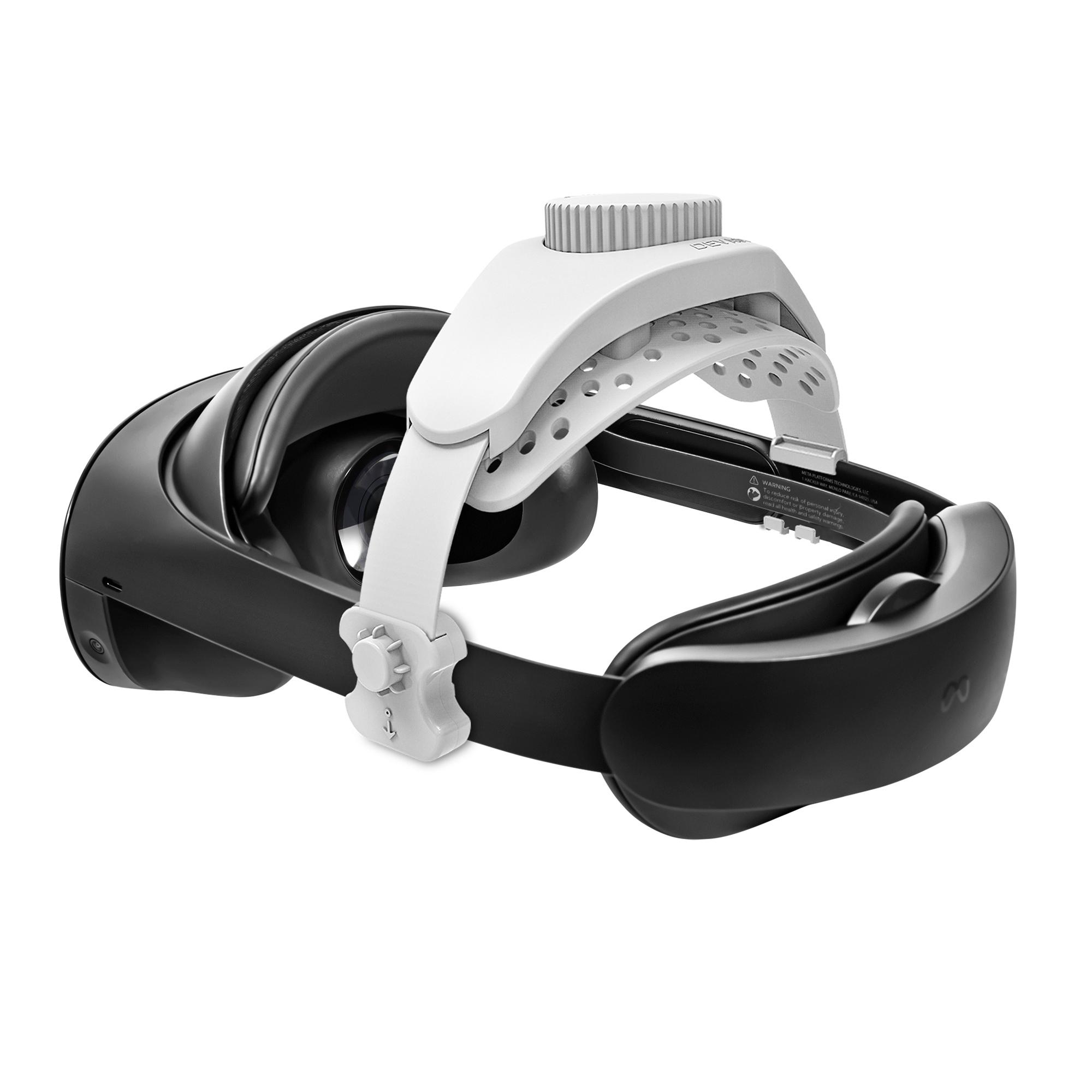 DEVASO Adjustable Head Strap for Meta Quest Pro/Quest 2 Elite Strap/Quest 3 Elite Strap/PICO 4/PICO 4 Pro Accessories White
DEVASO Adjustable Head Strap for Meta Quest Pro/Quest 2 Elite Strap/Quest 3 Elite Strap/PICO 4/PICO 4 Pro Accessories White