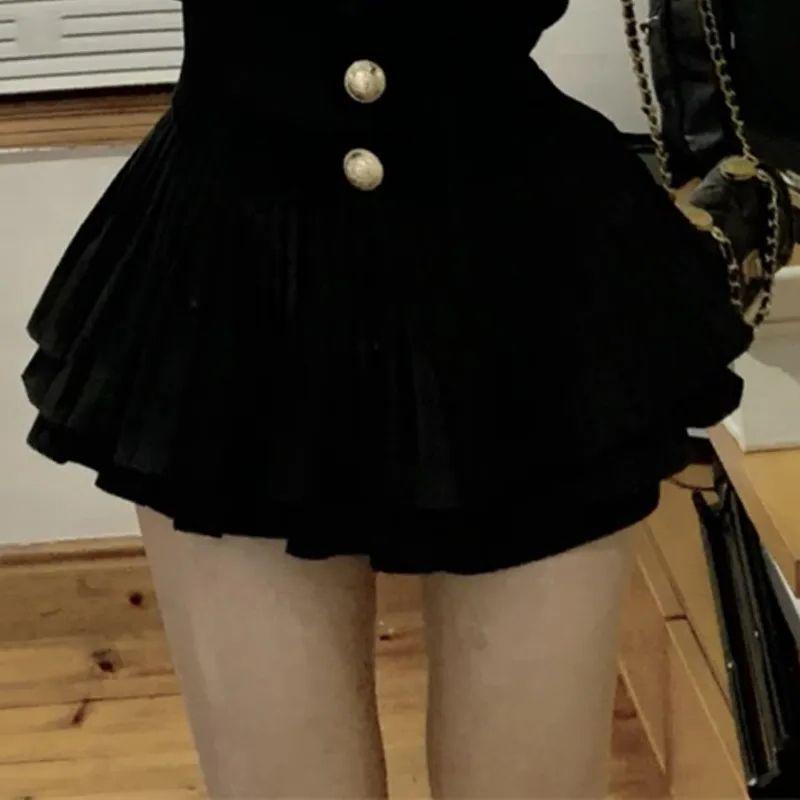 Autumn Breeze Black Knit Cardigan & Skirt Set - Two-Piece Slim Fit S (80-90 lbs)
Autumn Breeze Black Knit Cardigan & Skirt Set - Two-Piece Slim Fit S (80-90 lbs)