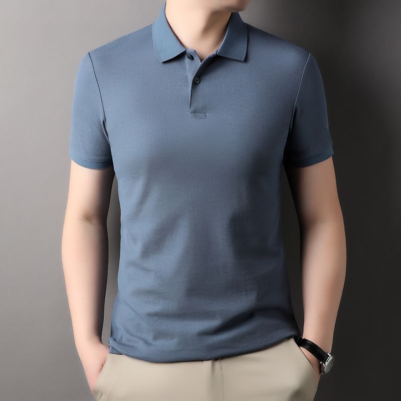 Весенняя мужская молодежная однотонная рубашка поло, деловая джентльменская рубашка с воротником, тонкая футболка с короткими рукавами, мужская одежда 4XL синий
Весенняя мужская молодежная однотонная рубашка поло, деловая джентльменская рубашка с воротником, тонкая футболка с короткими рукавами, мужская одежда 4XL синий