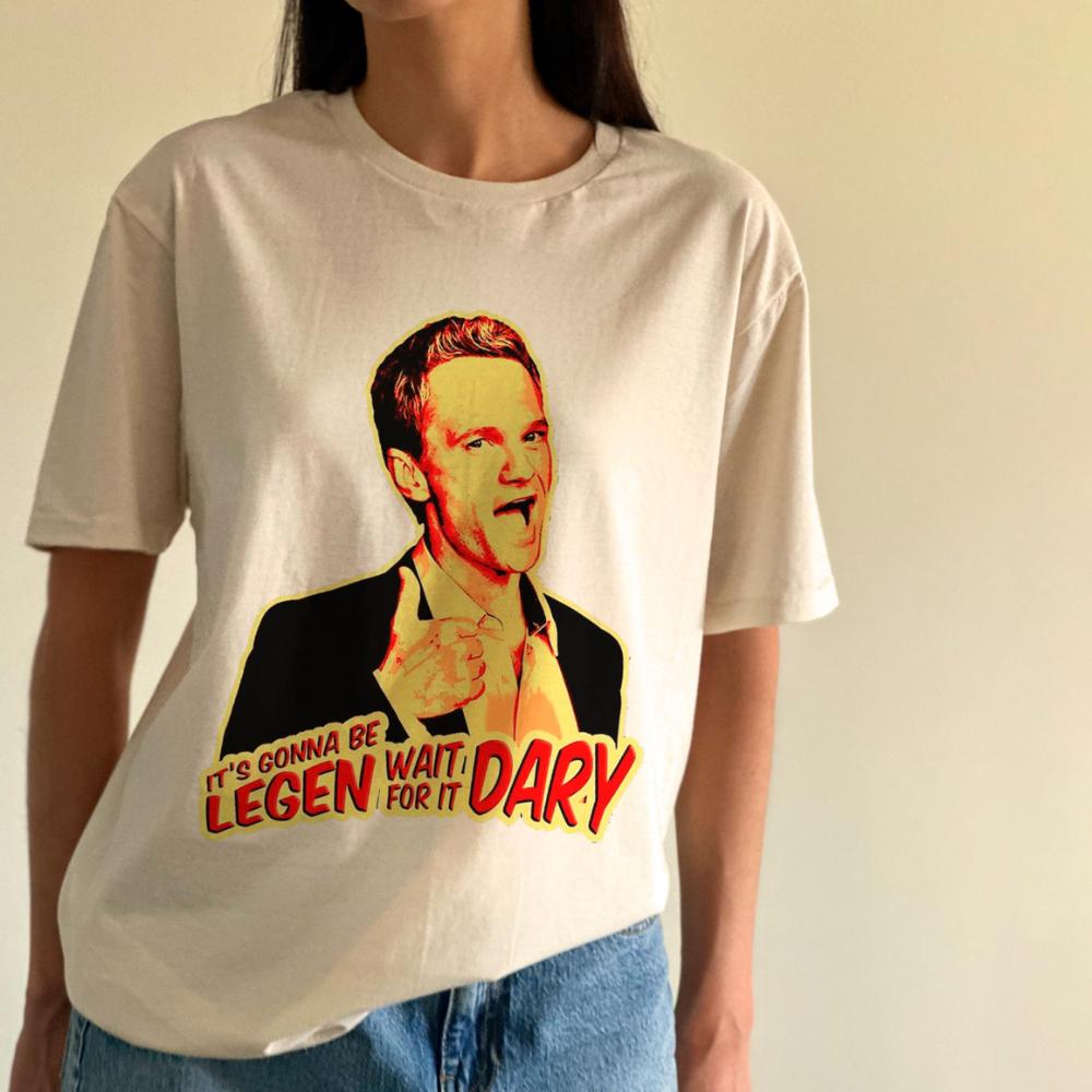 Barney Funny Tshirt Legendary Tee How I Met Your Mother Shirt Tv Series Gift Clothing Graphic Short Sleeve Shirt Unisex Women 4XL
Barney Funny Tshirt Legendary Tee How I Met Your Mother Shirt Tv Series Gift Clothing Graphic Short Sleeve Shirt Unisex Women 4XL