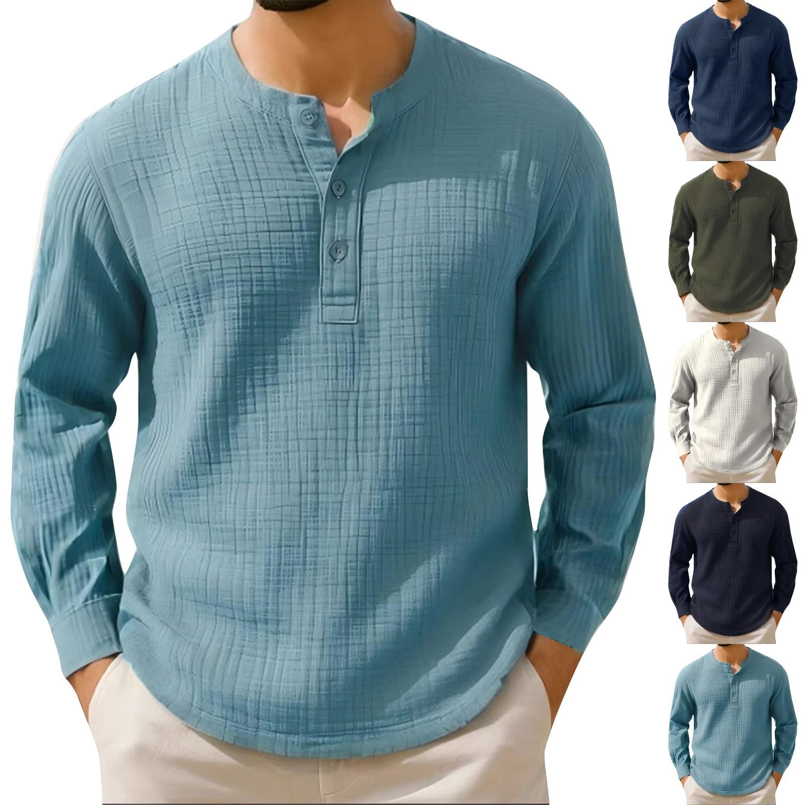 Men s Summer Stripe Solid Color Pleated Texture Button Collar Loose Long Sleeve Top L армия зеленый
Men s Summer Stripe Solid Color Pleated Texture Button Collar Loose Long Sleeve Top L армия зеленый