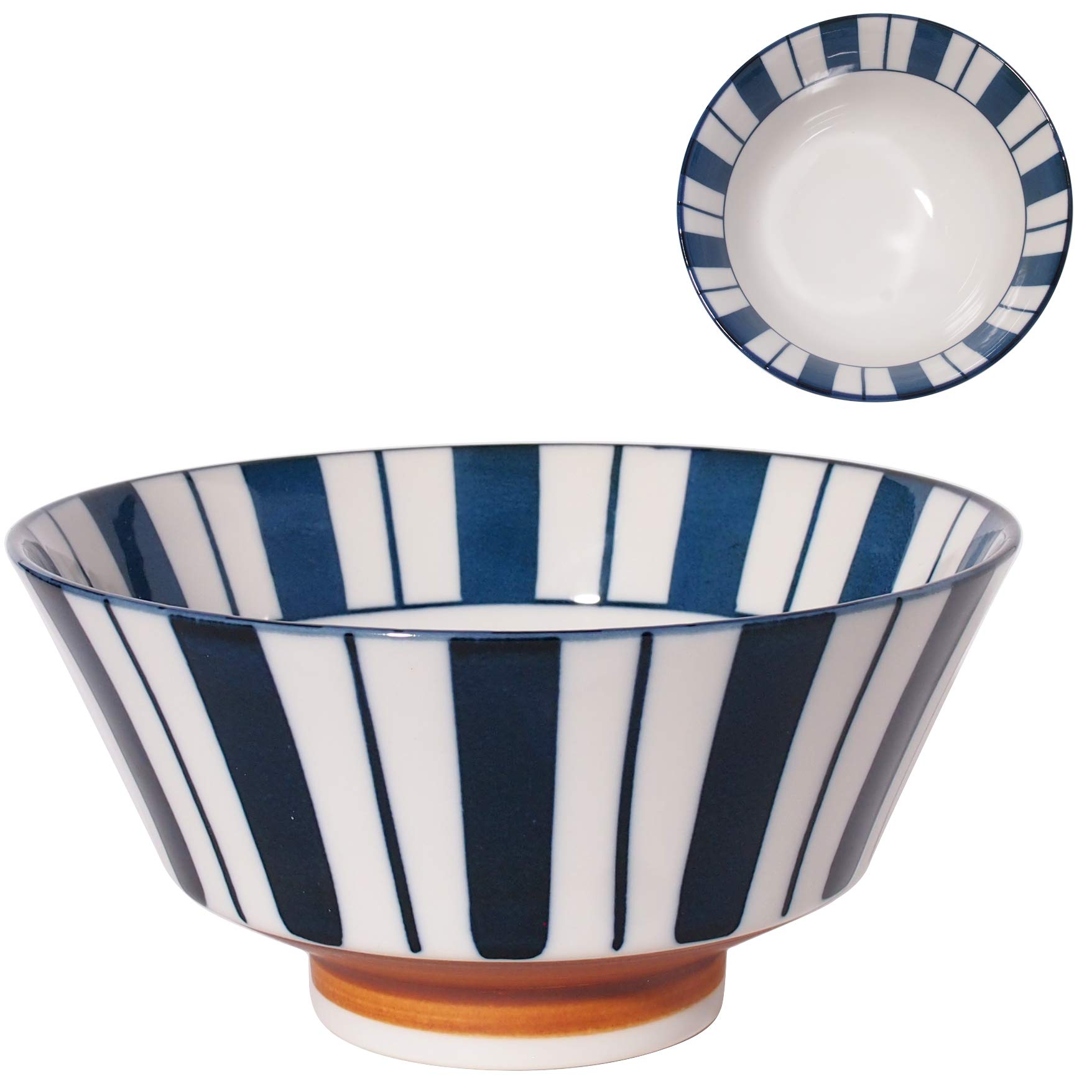 Минору Керамика Мино Варе Сузу 180см Миска для рамена Токуса