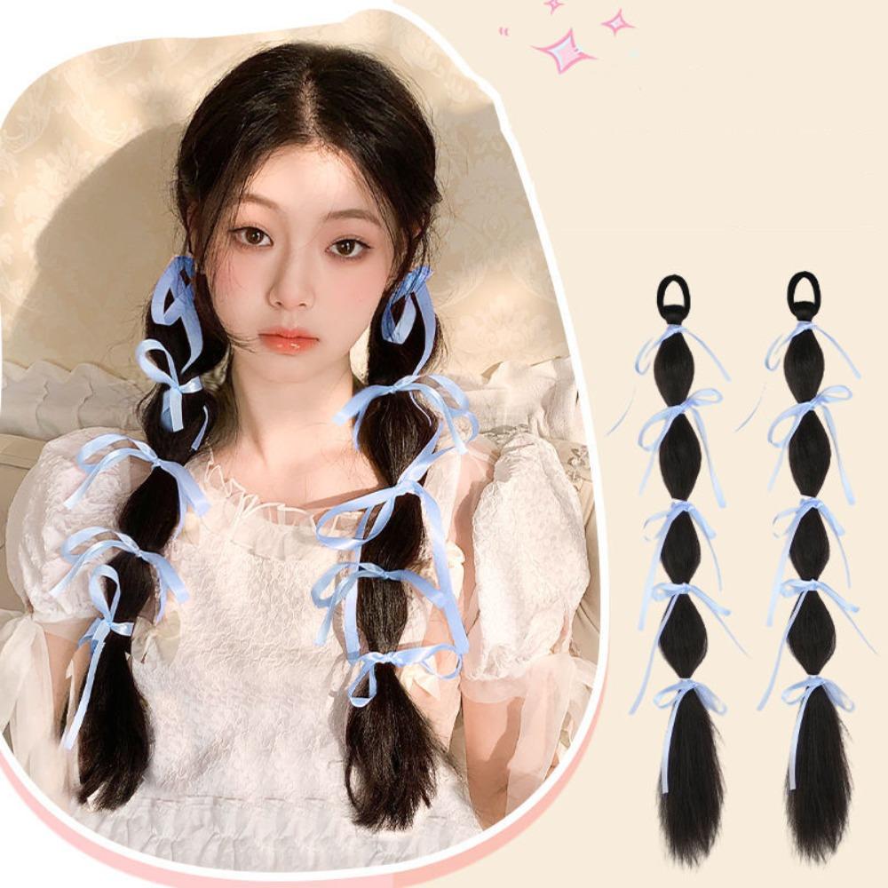 2 шт. Хвосты в балетном стиле, наращивание волос, лента-бант, повязка для волос, накладка для волос, для ежедневного использования синий
2 шт. Хвосты в балетном стиле, наращивание волос, лента-бант, повязка для волос, накладка для волос, для ежедневного использования синий