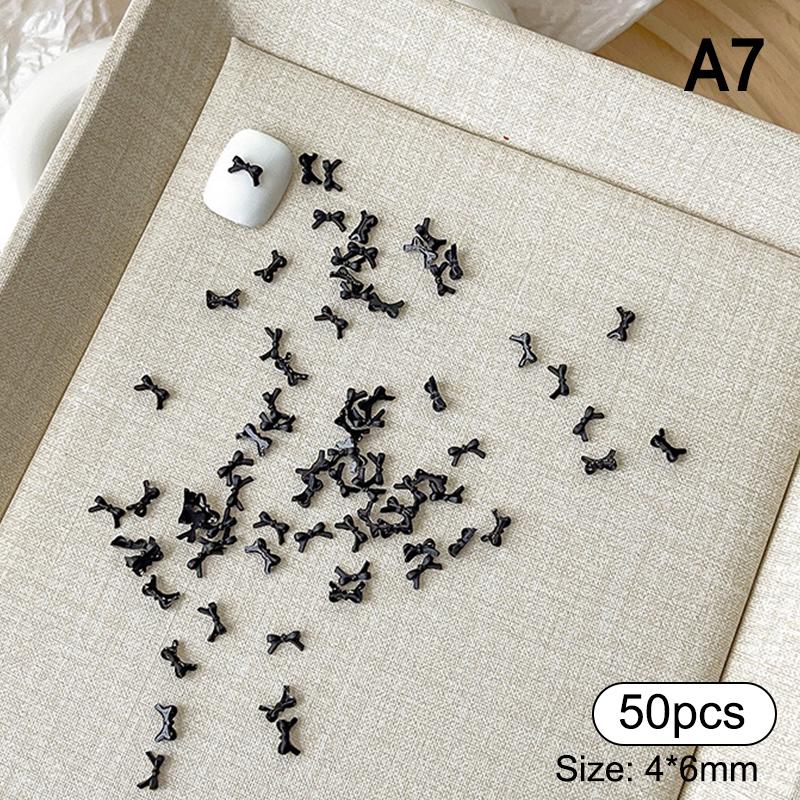 50Pcs Solid Color Bowknots Resin Nail Art Decorations 3D Mini Cute Line Bows Nail Charms For Diy Hair Clip Nails Accessories A7
50Pcs Solid Color Bowknots Resin Nail Art Decorations 3D Mini Cute Line Bows Nail Charms For Diy Hair Clip Nails Accessories A7