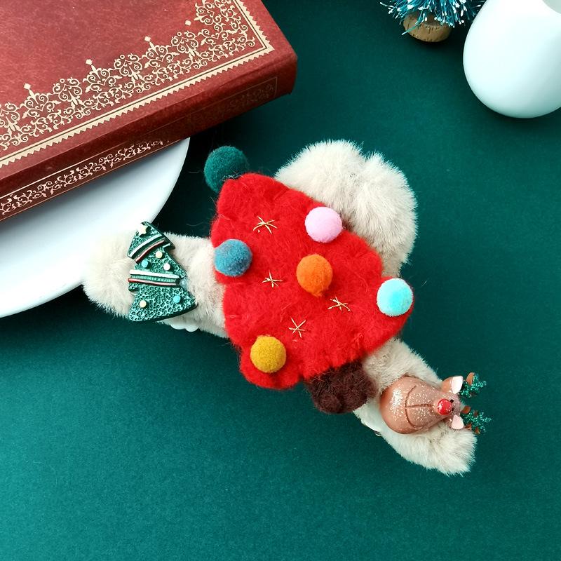 Плюшевый зажим-краб Санта-Клаус - Рождественское украшение для волос для зимних праздников
Плюшевый зажим-краб Санта-Клаус - Рождественское украшение для волос для зимних праздников