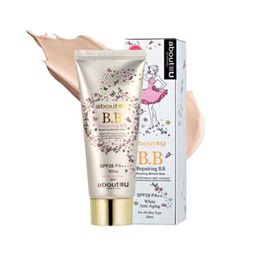 Privia About U Repairing B.B White SPF 28 PA++ 50ml/ Whitening, Anti-aging, Moisturizing, Korean Cosmetics, Kbeauty
Privia About U Repairing B.B White SPF 28 PA++ 50ml/ Whitening, Anti-aging, Moisturizing, Korean Cosmetics, Kbeauty