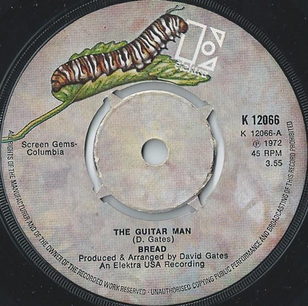 7-дюймовая пластинка BREAD The Guitar Man K12066 Elektra 1972 UK Rock Б/у
7-дюймовая пластинка BREAD The Guitar Man K12066 Elektra 1972 UK Rock Б/у