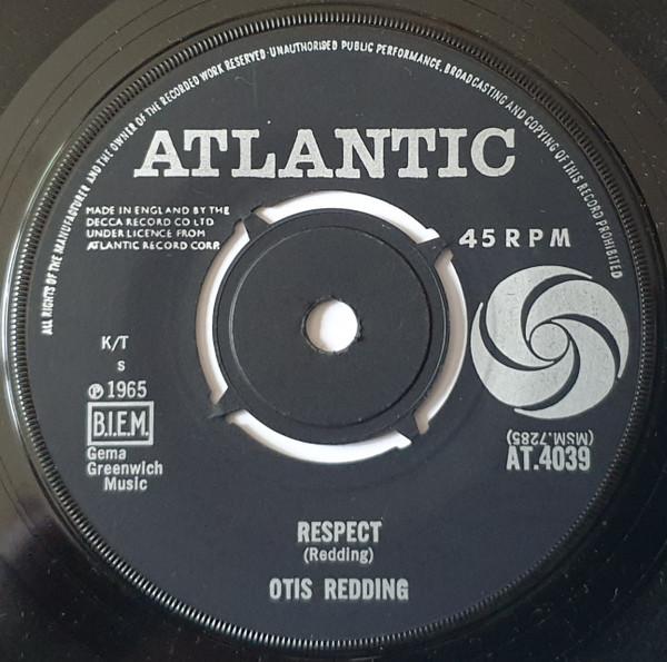 7inch Record OTIS REDDING - Respect / I ve Been Loving You Too AT4039 Atlantic 1965 UK Soul/Funk Used
7inch Record OTIS REDDING - Respect / I ve Been Loving You Too AT4039 Atlantic 1965 UK Soul/Funk Used