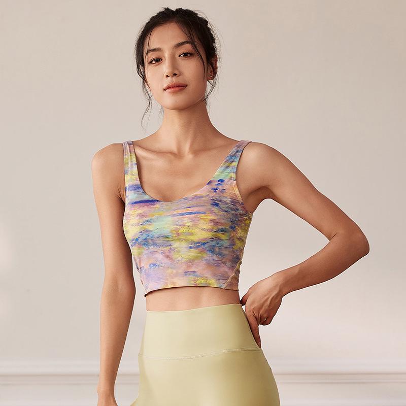 Women s Summer Tie-Dye Yoga Vest with Shockproof Chest Pad - New Style Fitness Top Large (L)
Women s Summer Tie-Dye Yoga Vest with Shockproof Chest Pad - New Style Fitness Top Large (L)