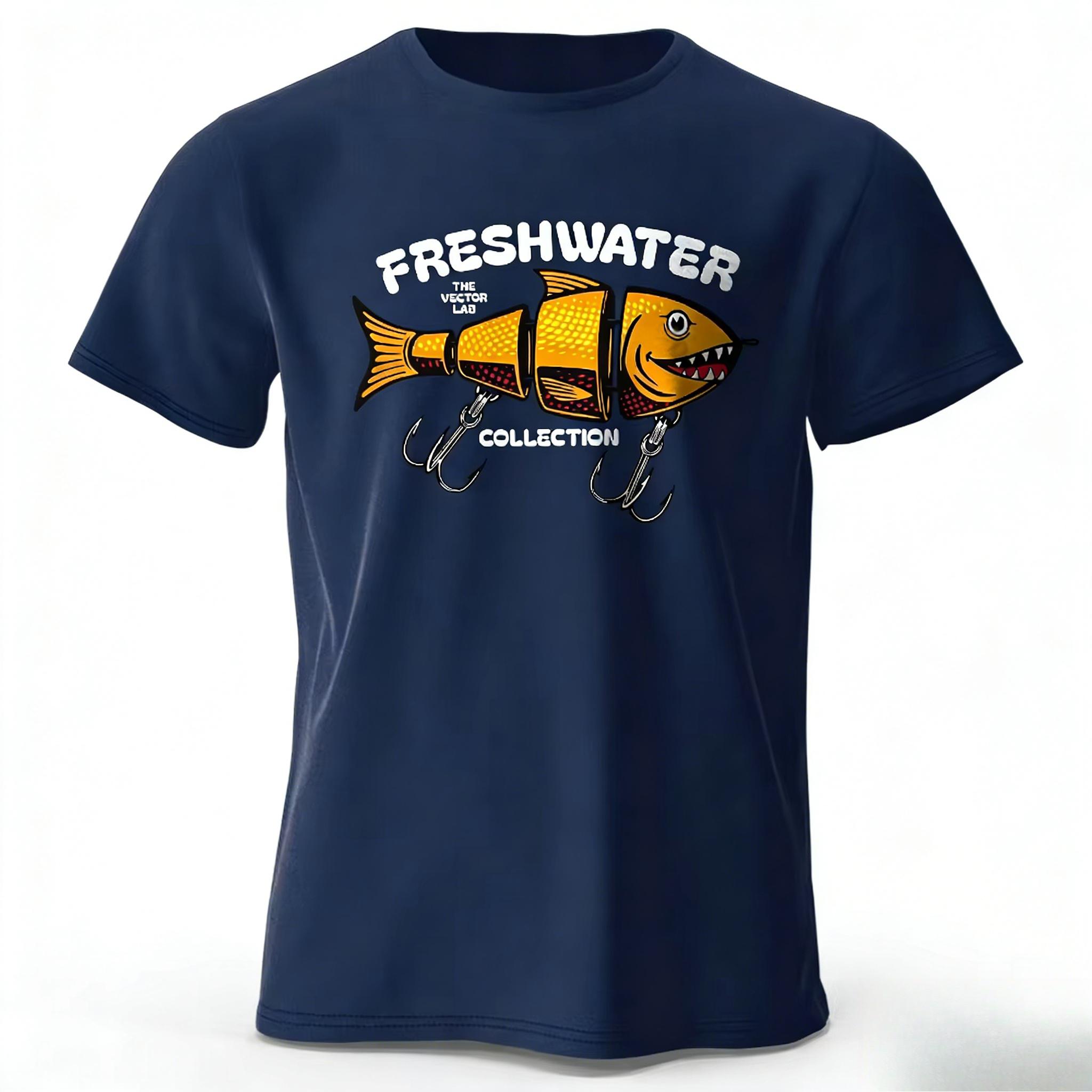Fishing Lure Pattern Printed Mens TShirt 100 Cotton Oversized Fishing Hobby Graphic Tees for Women Tops Tees Streetwear 4XL
Fishing Lure Pattern Printed Mens TShirt 100 Cotton Oversized Fishing Hobby Graphic Tees for Women Tops Tees Streetwear 4XL