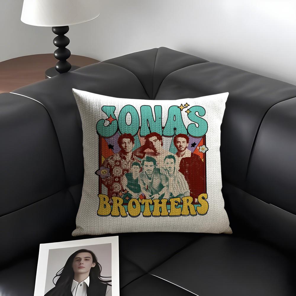 JJonas BrothersS Band Cushion Cover Natural Linen Organic Fabric DoubleSided Printing Sofa Home Decor Gift Pillow Case 30x30cm
JJonas BrothersS Band Cushion Cover Natural Linen Organic Fabric DoubleSided Printing Sofa Home Decor Gift Pillow Case 30x30cm