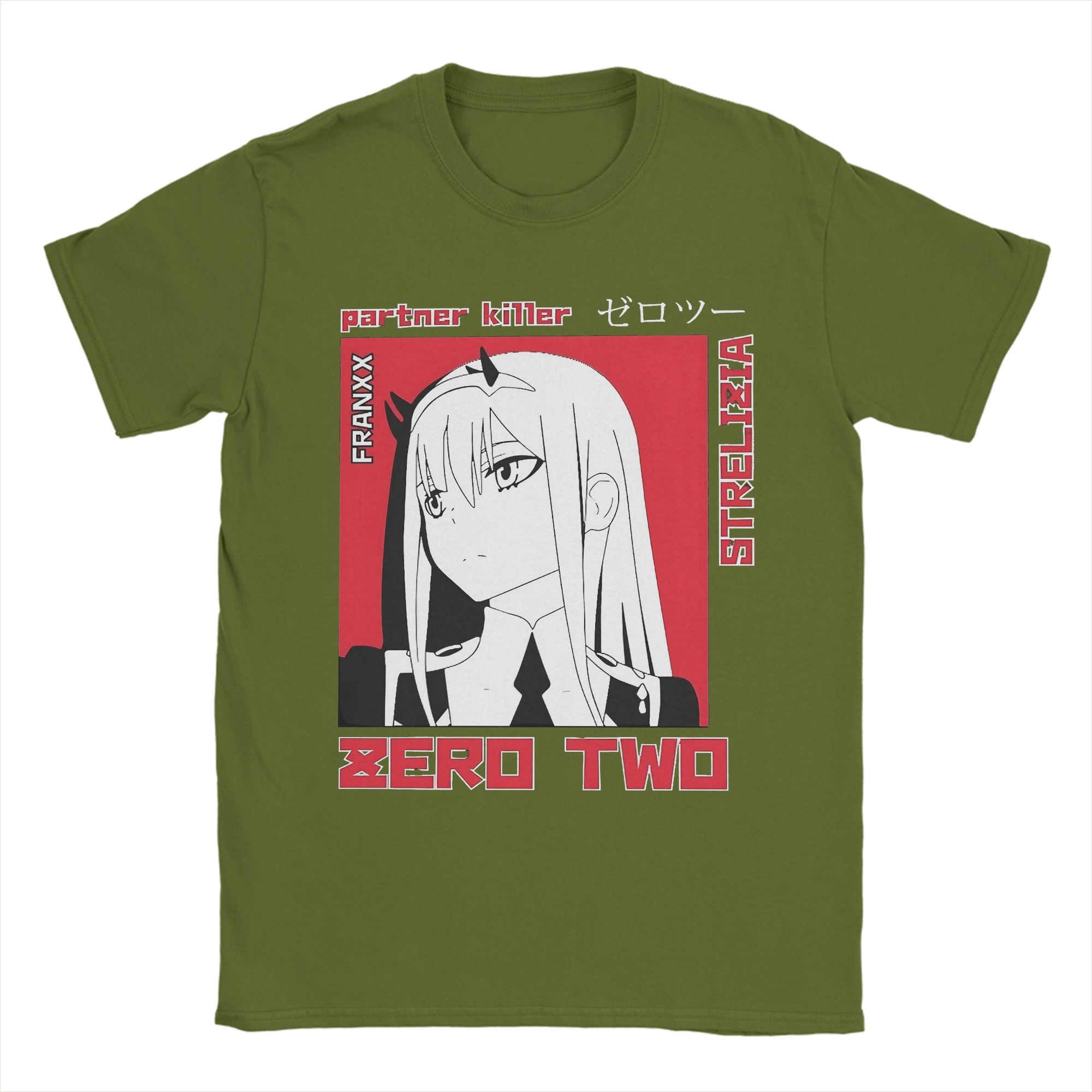 Man T Shirt Anime Zero Two T-Shirts Harajuku Beach Tees Vintage Design Cotton Tops Plus Size 5XL 4XL
Man T Shirt Anime Zero Two T-Shirts Harajuku Beach Tees Vintage Design Cotton Tops Plus Size 5XL 4XL