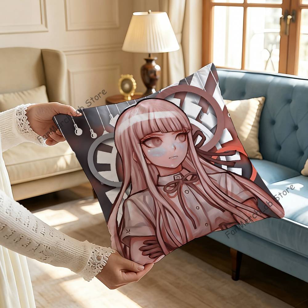 KKyoko KKirigiri Pillow Case Plush Fabric Soft Pillowcase Double Sided Print Sofa Cushion Cover Throw 30x30cm
KKyoko KKirigiri Pillow Case Plush Fabric Soft Pillowcase Double Sided Print Sofa Cushion Cover Throw 30x30cm