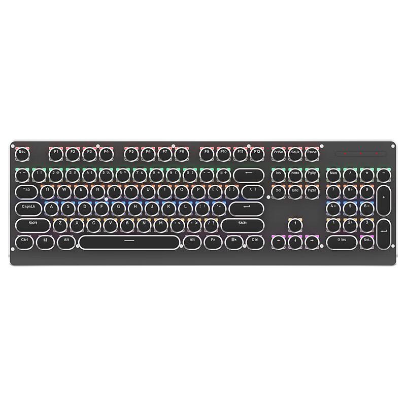 SooPii Retro Punk RGB Tri-Mode Mechanical Keyboard
SooPii Retro Punk RGB Tri-Mode Mechanical Keyboard