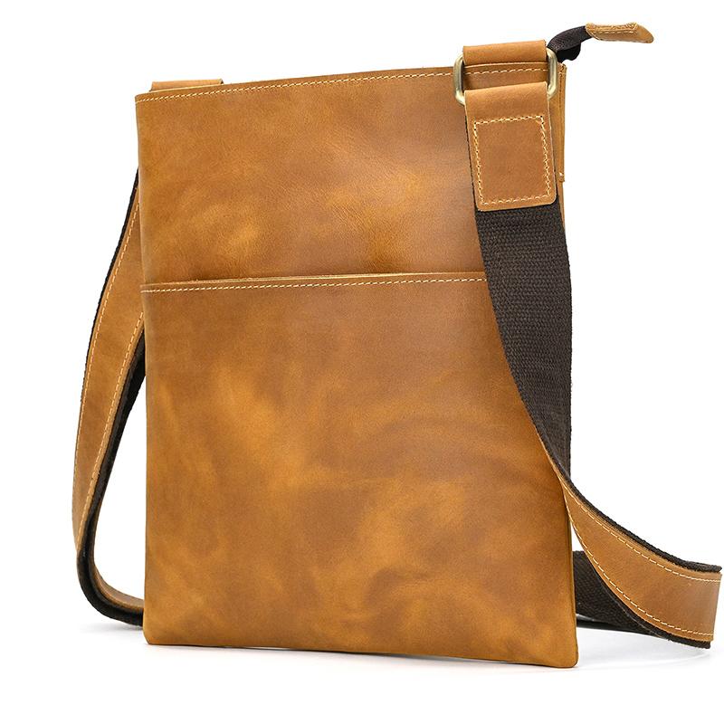Vintage Fashion Men s Crossbody Bag Brown Leather Sling Bags Genuine Leather Men s Shoulder Bag For Phone Outdoor Small Bags Men світло-коричневого кольору
Vintage Fashion Men s Crossbody Bag Brown Leather Sling Bags Genuine Leather Men s Shoulder Bag For Phone Outdoor Small Bags Men світло-коричневого кольору