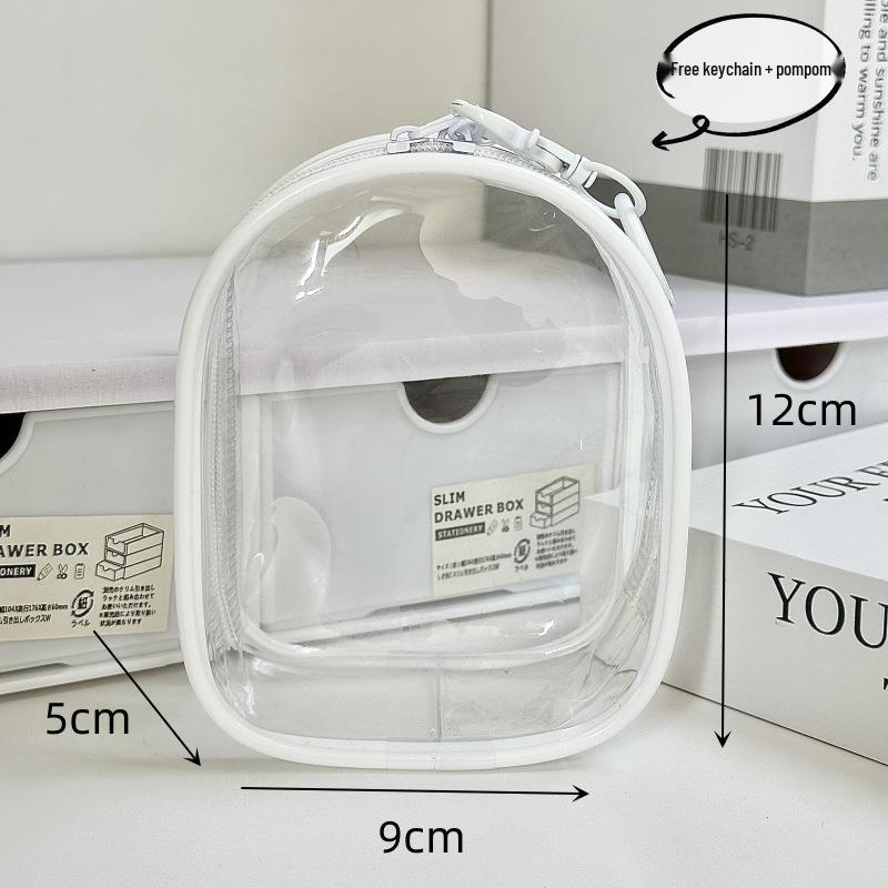 10cm Transparent PVC Bear & Hamster Doll Stroller Bag: Dustproof Outdoor Storage & Display Bag Only (No Accessories)
10cm Transparent PVC Bear & Hamster Doll Stroller Bag: Dustproof Outdoor Storage & Display Bag Only (No Accessories)