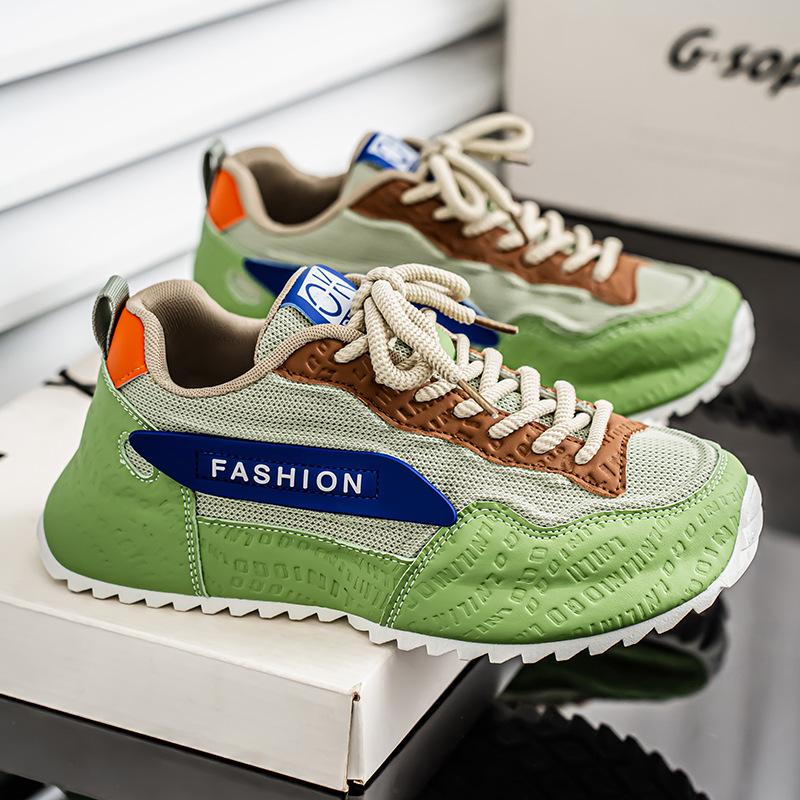 2025 Мужские белые папины туфли - модные толстые нескользящие дышащие кроссовки для ходьбы и бега 39
2025 Мужские белые папины туфли - модные толстые нескользящие дышащие кроссовки для ходьбы и бега 39